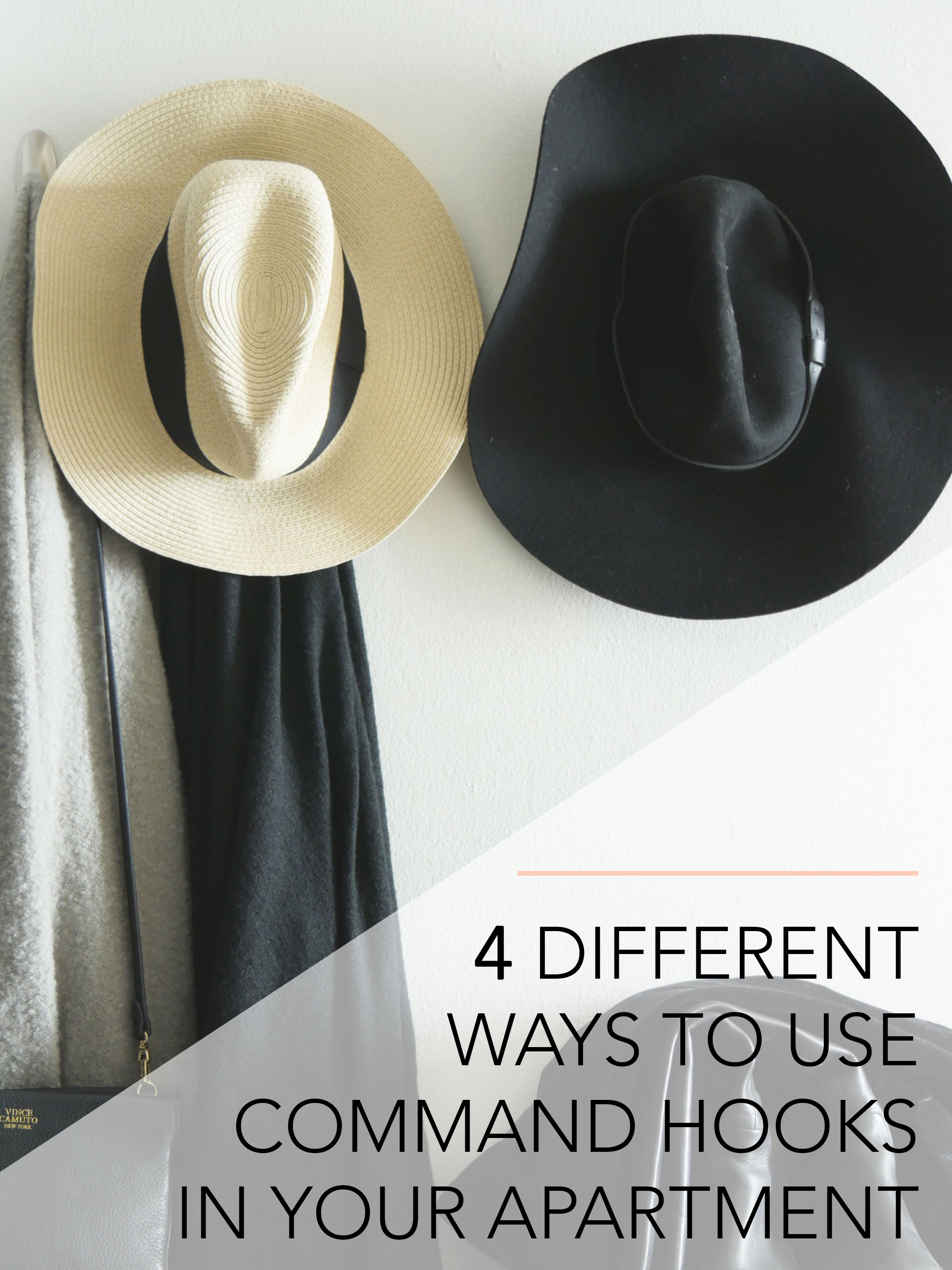 The 4 Different Ways I Use Command Hooks in My Apartment City Chic Decor